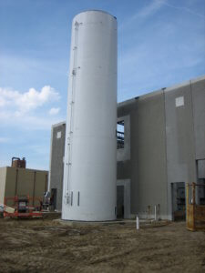 lime storage silo