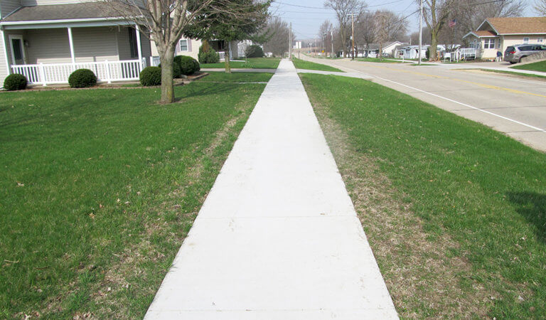 ADA complaint new sidewalk
