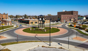 Fort Dodge Iowa Roundabout