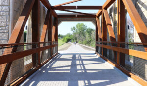 Oralabor road trail bridge