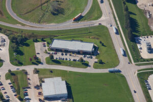 Aerial view of Snyder & Associates Cedar Rapids, IA office