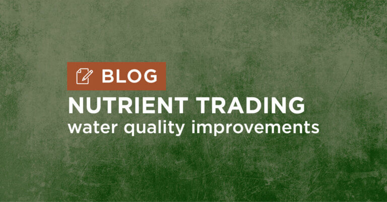 Nutrient Trading water quality improvements blog