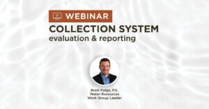 clear water background with title collection System Evaluation and Planning webinar