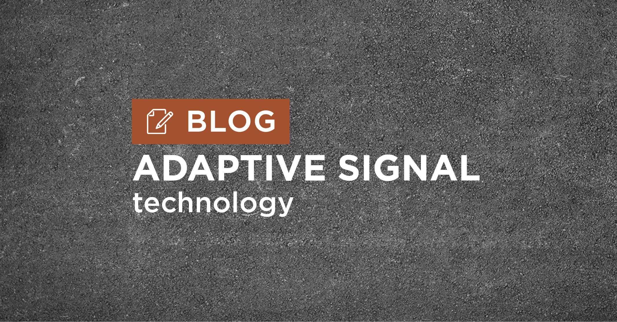 Blog_AdaptiveSignal_Graphic|intersection-controll-pannel|Adaptive-Traffic-Signal-Engineering dark grey road background with title adaptive signal technology blog graphic|traffic light control box with intersection in the background|cars at a green light intersection
