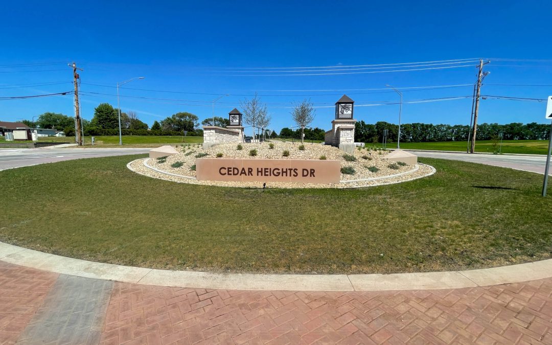 Cedar Heights Drive Reconstruction Continues Cedar Falls Corridor Upgrades