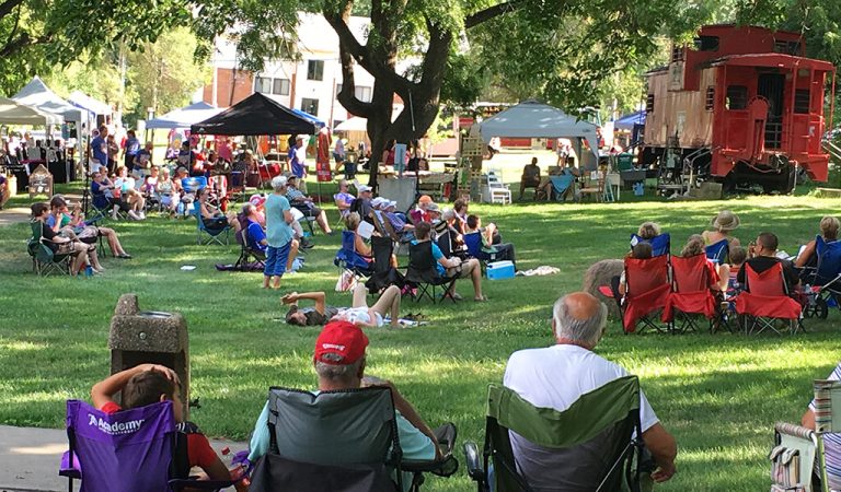The public sit and support in the space the city plans to expand|Jazz Band presents in the open space of future development of parks in Norwalk|Comprehensive Park and Open Space Plan for Norwalk|Flyer for the the community input survey for the city park system|Survey represents overall satisfaction with current state of Norwalk's Park System|Survey presents the community's opinion of ideal use of this space|Ideas of the park system are written down from those within the community|Future Neighborhood Park Access Plan for Norwalk
