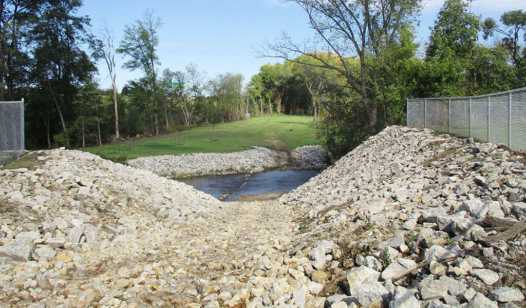 ||||||new bluff creek lift station building