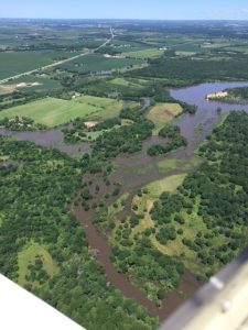 aerial view of black hawk mitigation bank