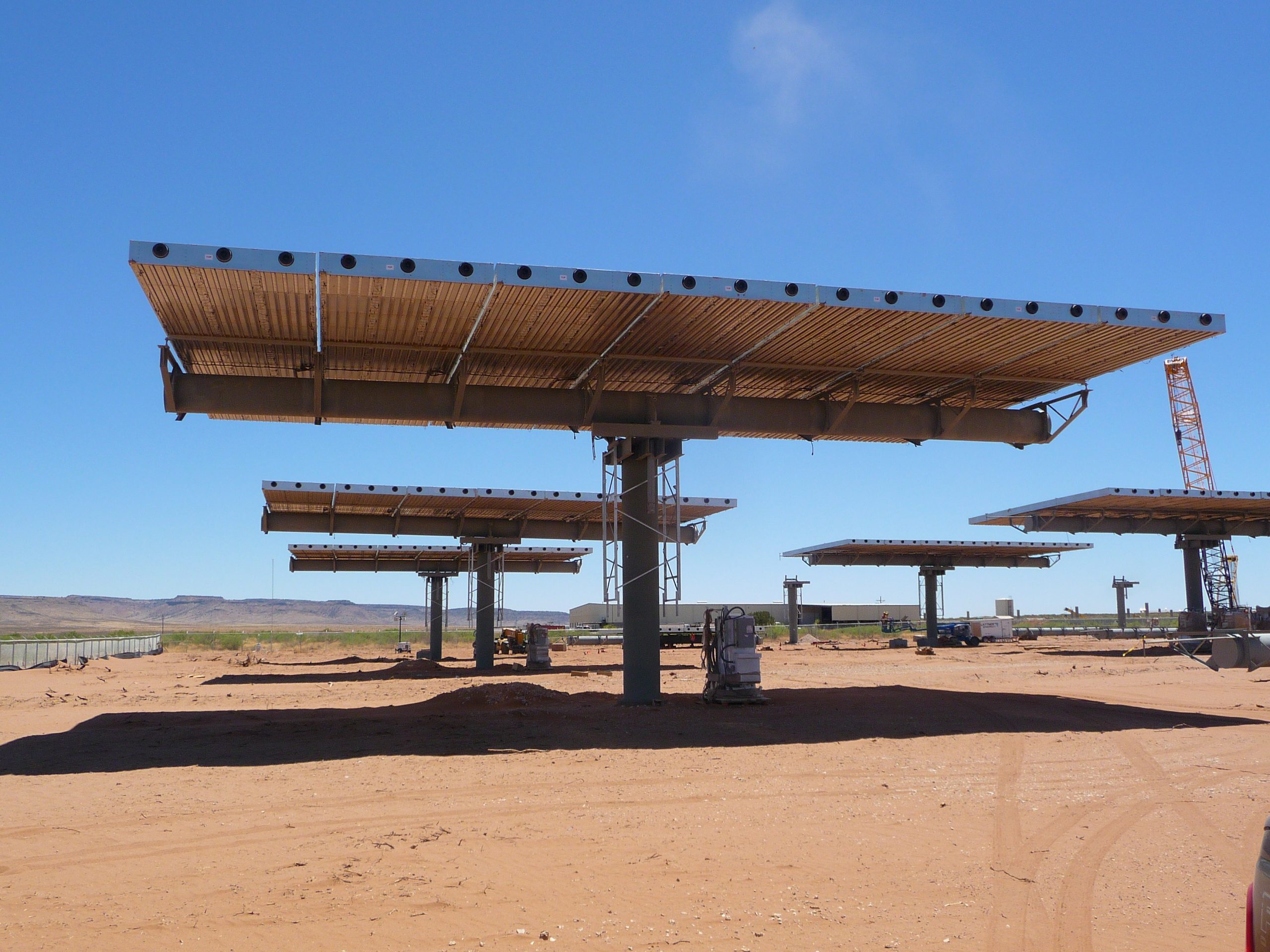 Ground-mounted photovoltaic (PV) colar solar energy panel